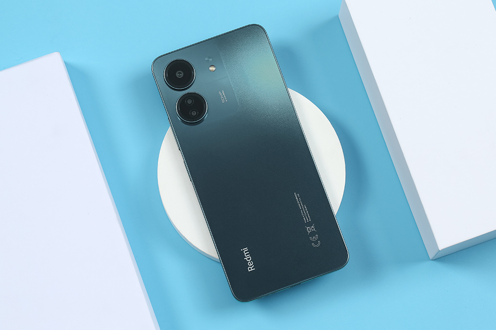 Điện thoại Xiaomi Redmi 13C 4GB/128GB Màu Đen - xanh dương