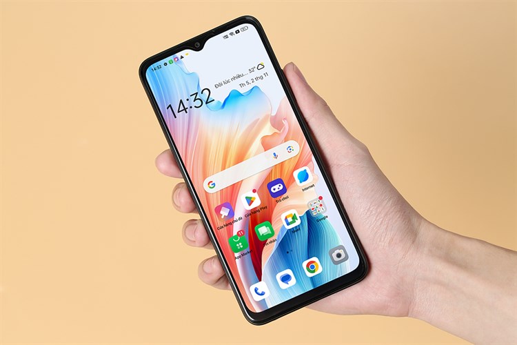 Điện thoại OPPO A18 4GB/128GB Màu Đen