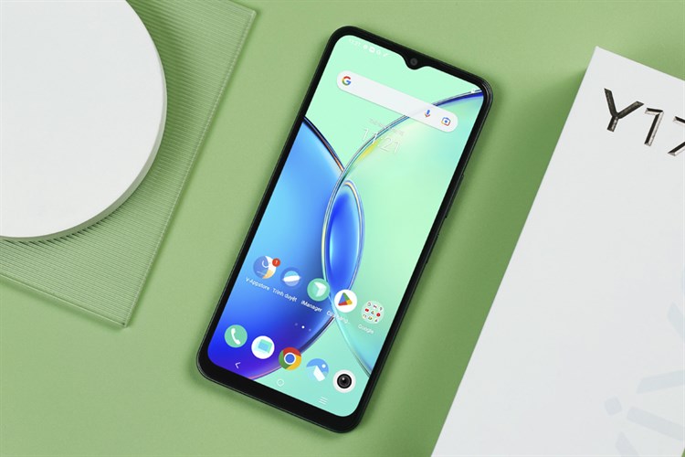 Điện thoại vivo Y17s 4GB/64GB Màu Xanh đen