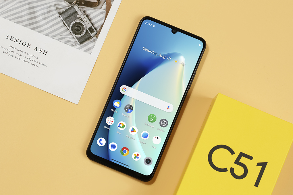 Điện thoại realme C51 3GB/64GB Màu Đen