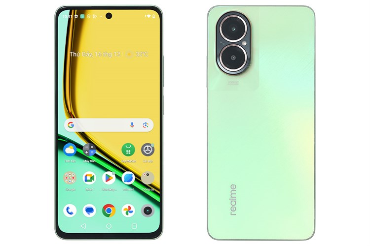 Điện thoại realme C67 8GB/128GB Màu Xanh ngọc