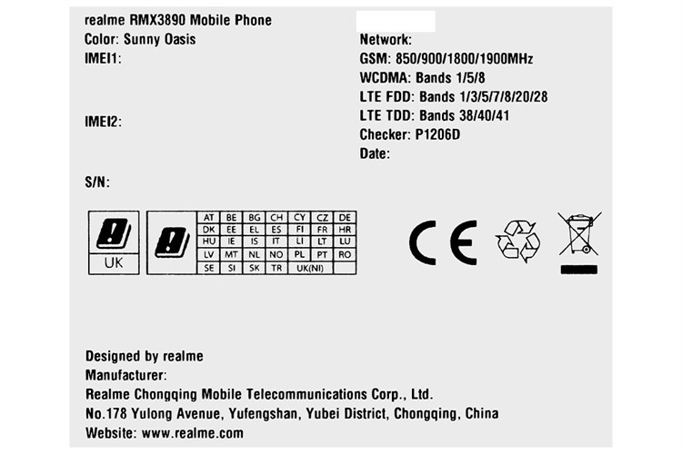 Điện thoại realme C67 8GB/128GB Màu Xanh ngọc