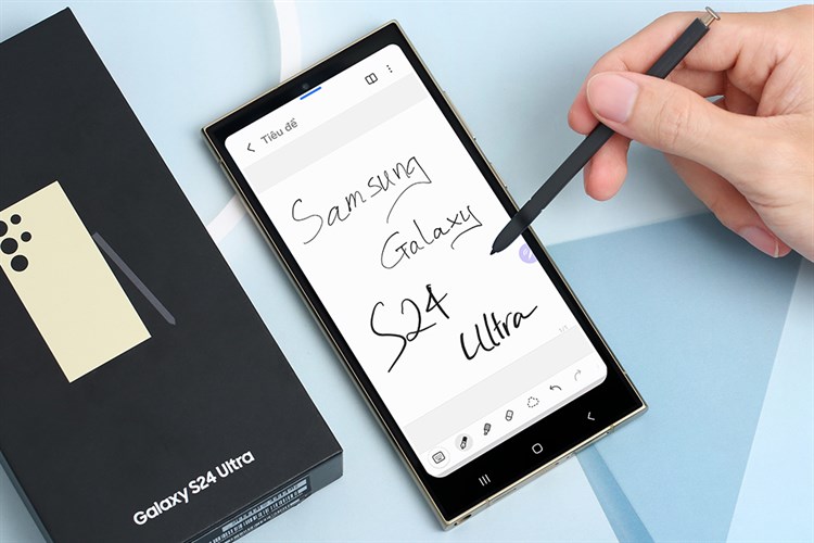 Điện thoại Samsung Galaxy S24 Ultra 5G 12GB/512GB Màu Vàng