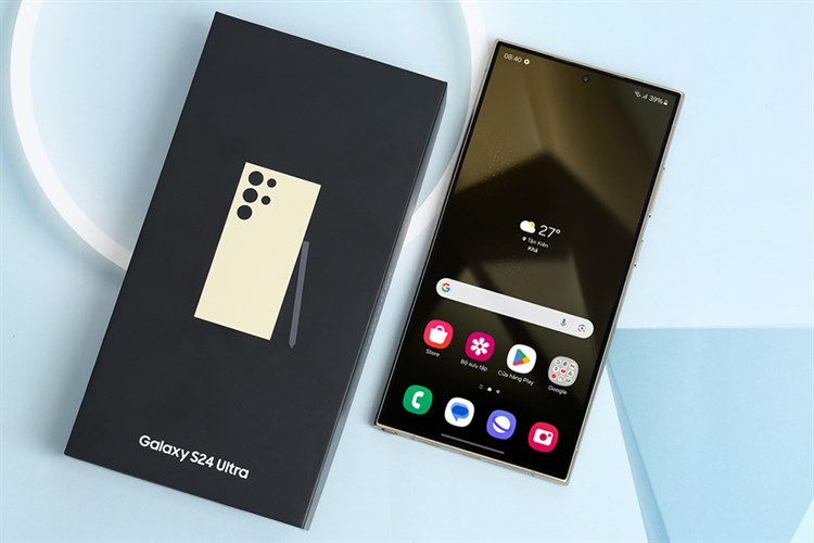 Điện thoại Samsung Galaxy S24 Ultra 5G 12GB/512GB Màu Vàng