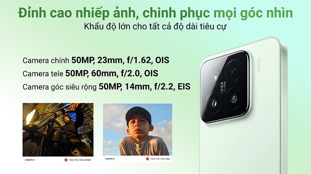 Điện thoại Xiaomi 15 5G 12GB/256GB
