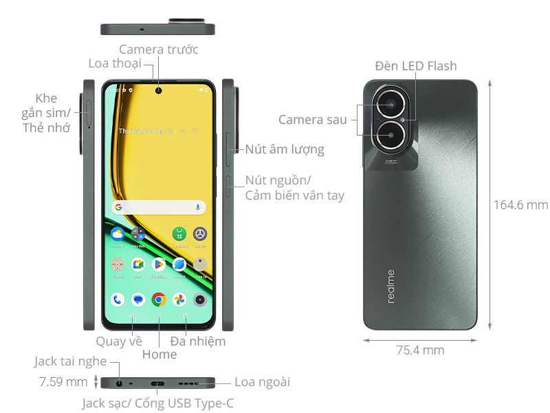 realme C67 8GB/256GB