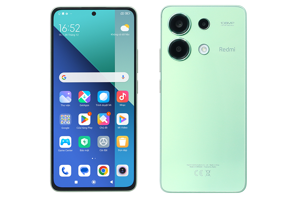 Điện thoại Xiaomi Redmi Note 13 6GB/128GB Màu Xanh lá