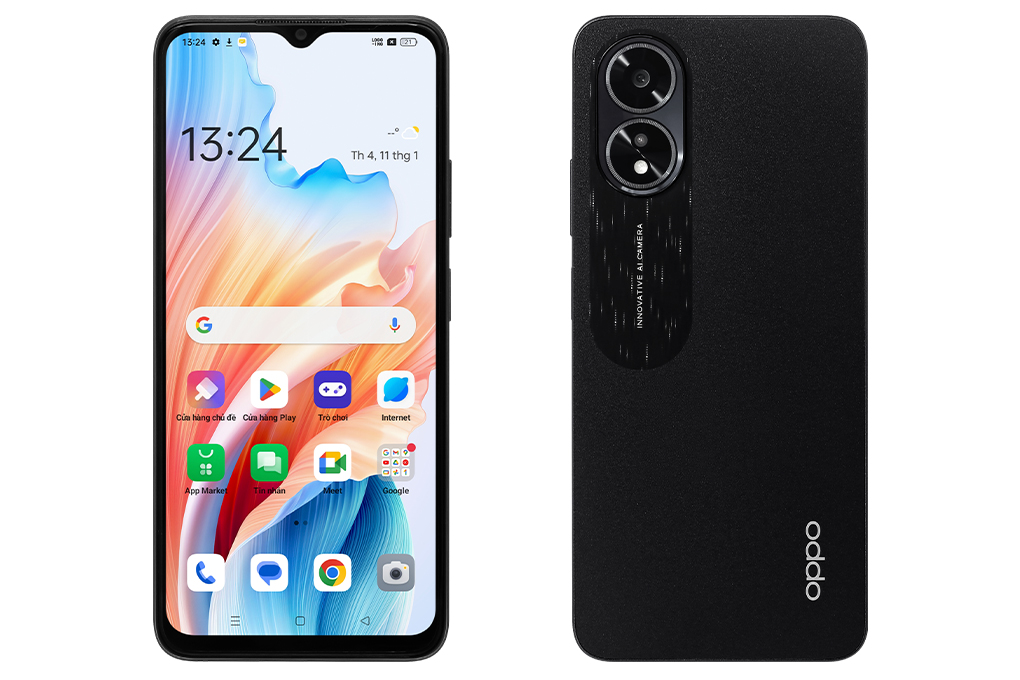 Điện thoại OPPO A38 6GB/128GB Màu Đen