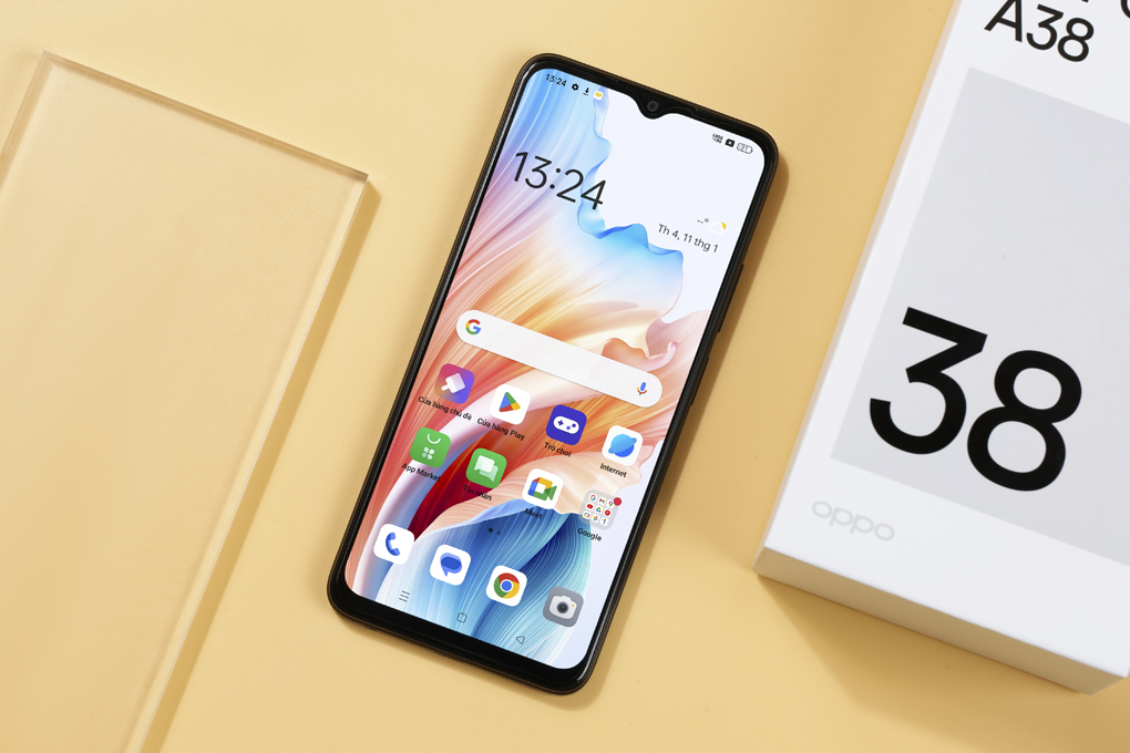 Điện thoại OPPO A38 6GB/128GB Màu Đen