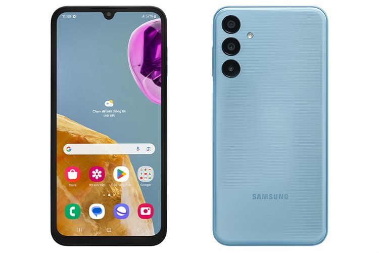 Điện thoại Samsung Galaxy M15 5G 6GB/128GB Màu Xanh nhạt