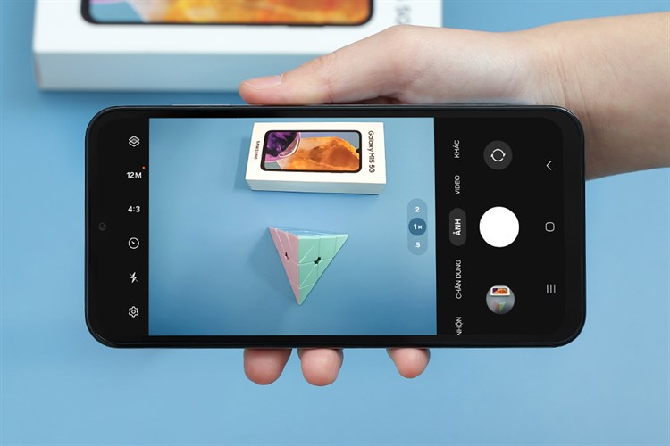 Điện thoại Samsung Galaxy M15 5G 6GB/128GB Màu Xanh nhạt