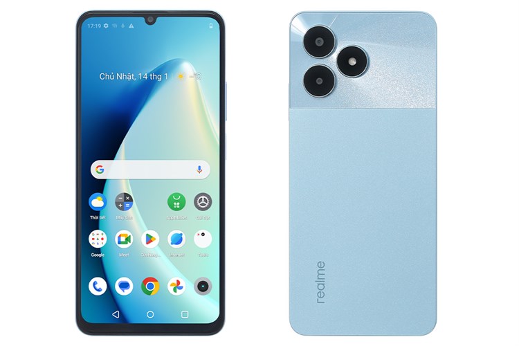 Điện thoại realme Note 50 4GB/128GB Màu Xanh Dương