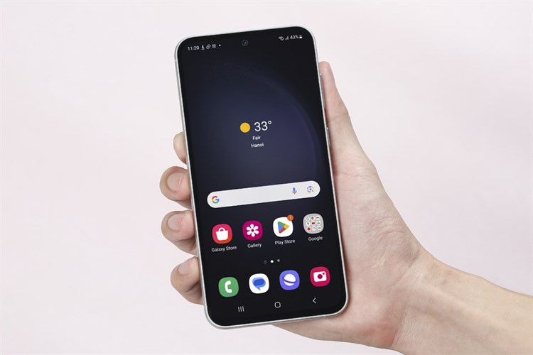 Điện thoại Samsung Galaxy S23 FE 5G 8GB/128GB Tím/Xám Màu Tím