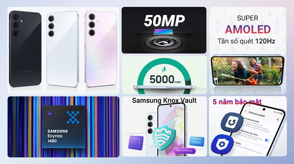 Điện thoại Samsung Galaxy A55 5G 8GB/128GB