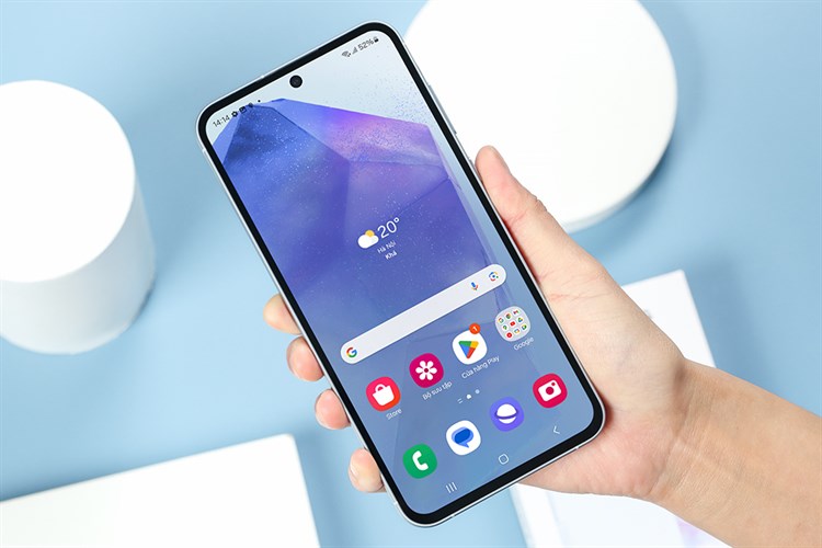 Điện thoại Samsung Galaxy A55 5G 8GB/128GB Màu Xanh