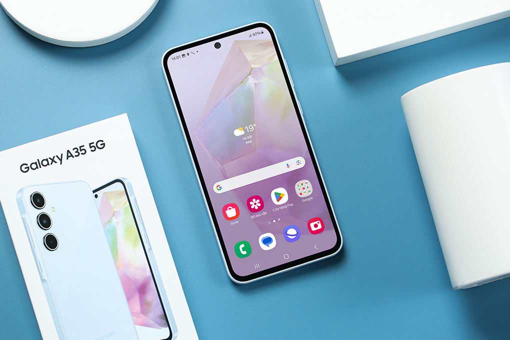 Điện thoại Samsung Galaxy A35 5G 8GB/256GB Màu Xanh