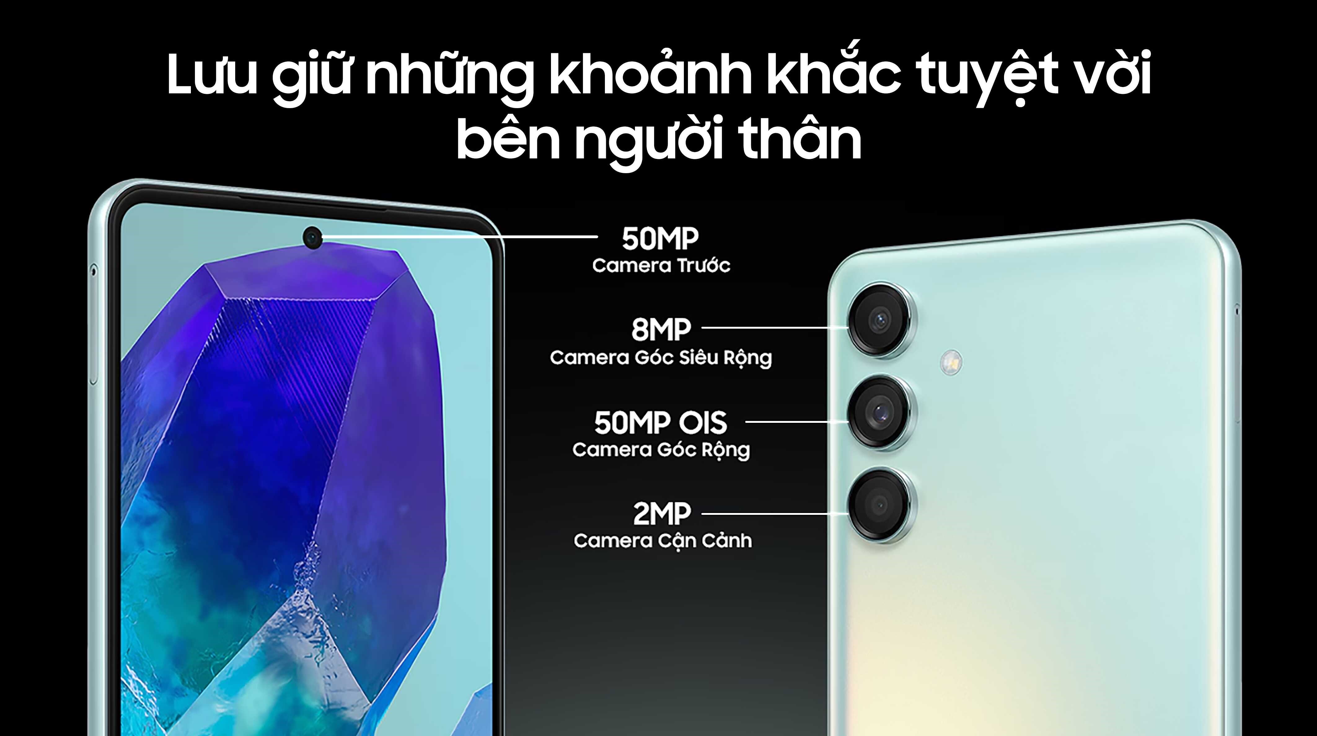 Điện thoại Samsung Galaxy M55 5G 8GB/256GB