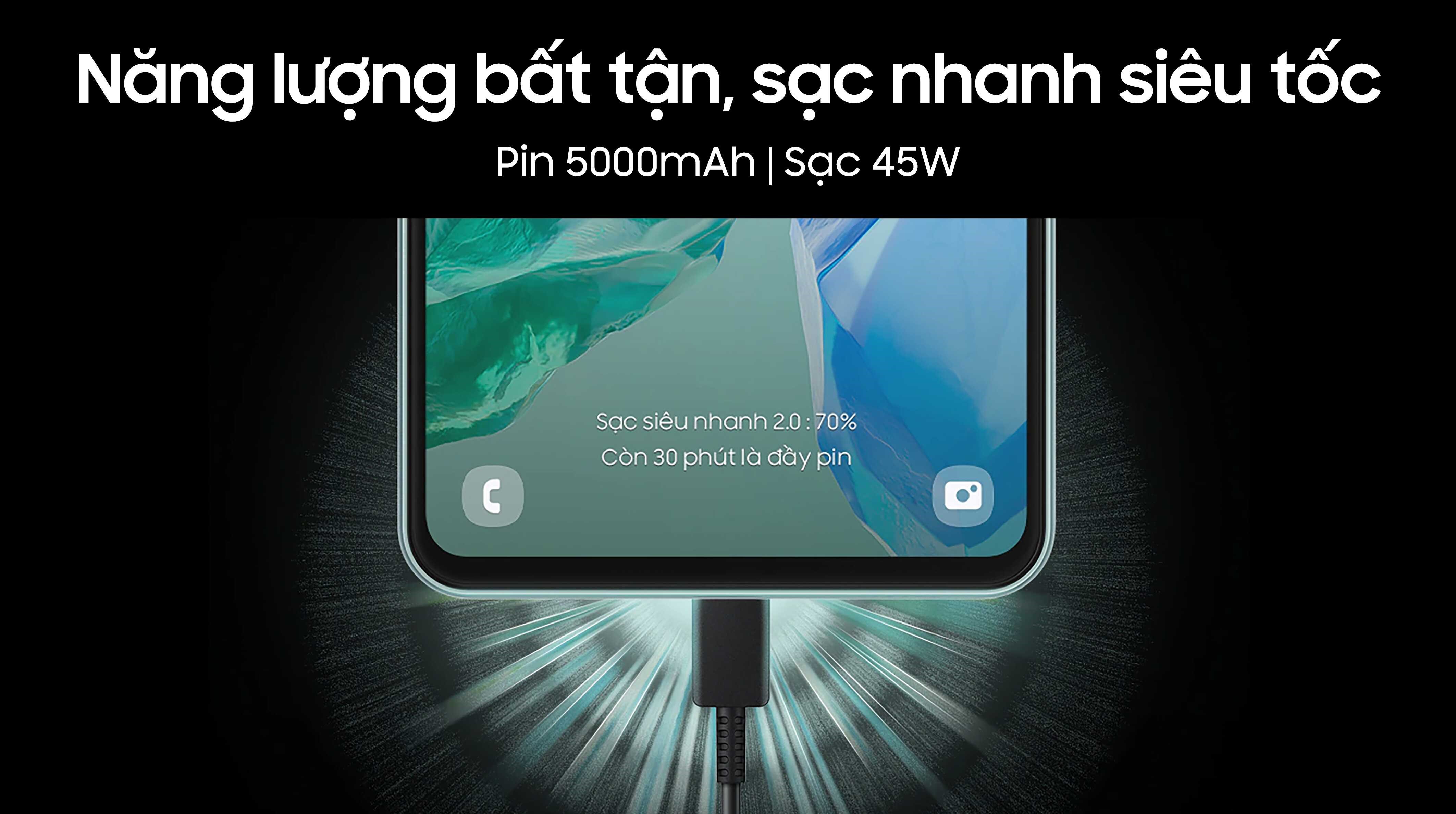 Điện thoại Samsung Galaxy M55 5G 8GB/256GB