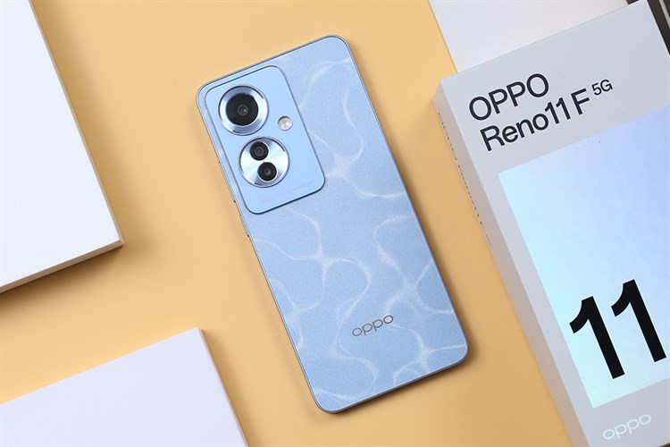 Điện thoại OPPO Reno11 F 5G 8GB/256GB Xanh/Xanh đen Màu Xanh