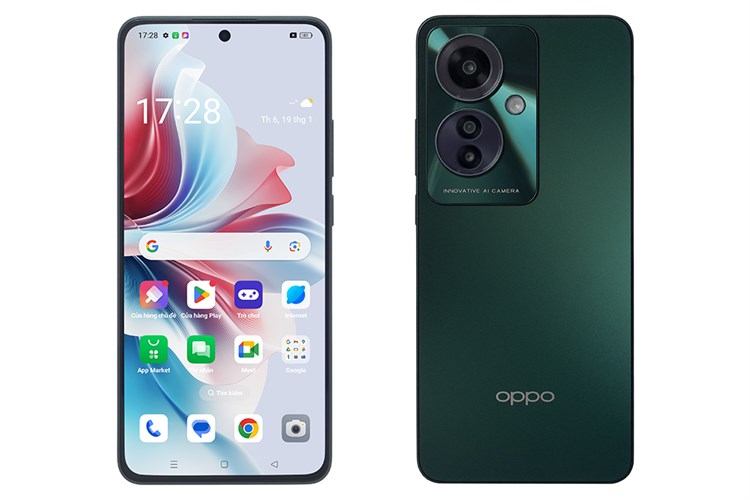 Điện thoại OPPO Reno11 F 5G 8GB/256GB Xanh/Xanh đen Màu Xanh đen