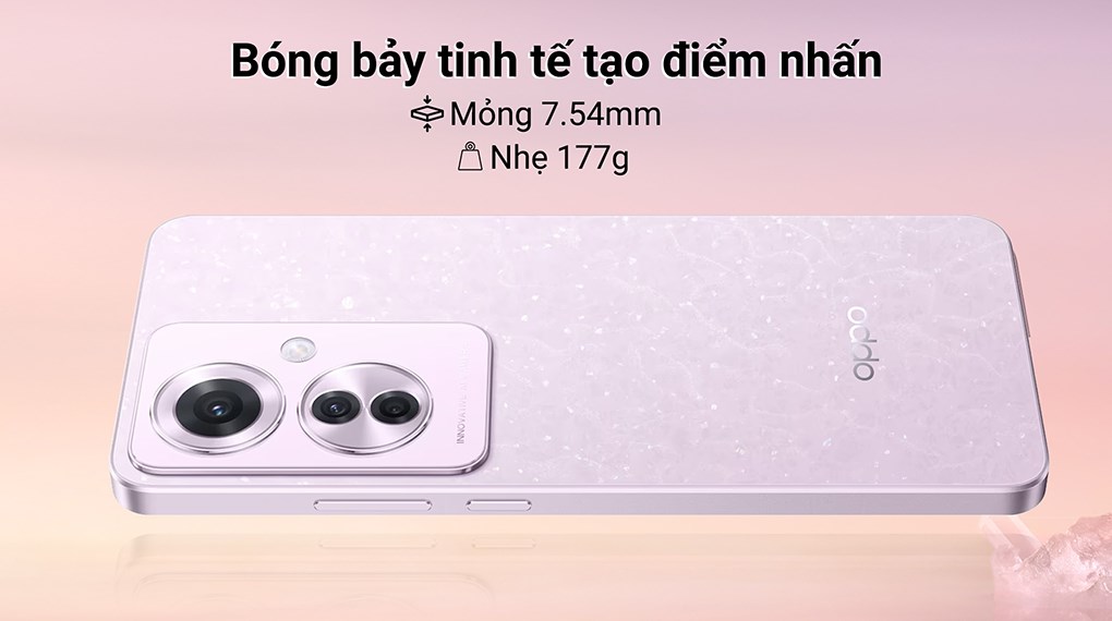 Điện thoại OPPO Reno11 F 5G 8GB/256GB Tím