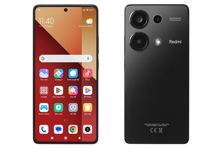 Điện thoại Xiaomi Redmi Note 13 Pro 8GB/256GB Màu Đen