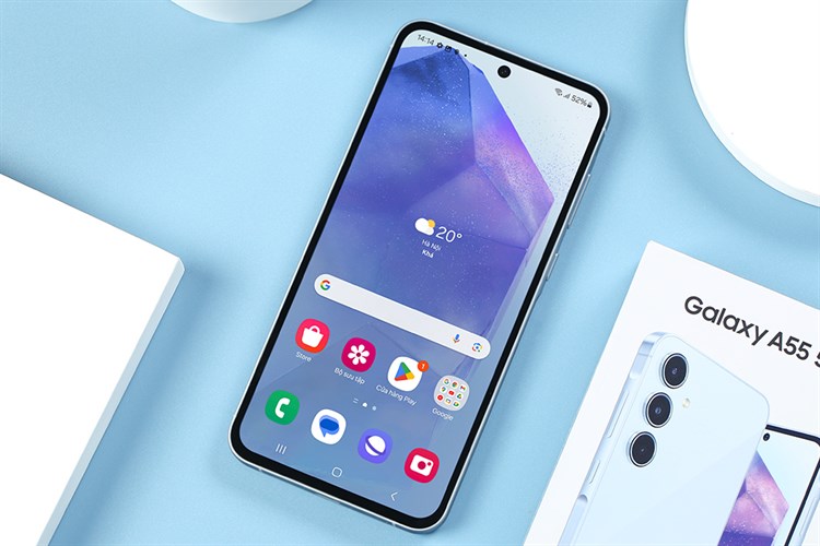 Điện thoại Samsung Galaxy A55 5G 8GB/256GB Màu Xanh