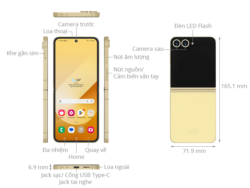 Samsung Galaxy Z Flip6 5G 12GB/512GB
