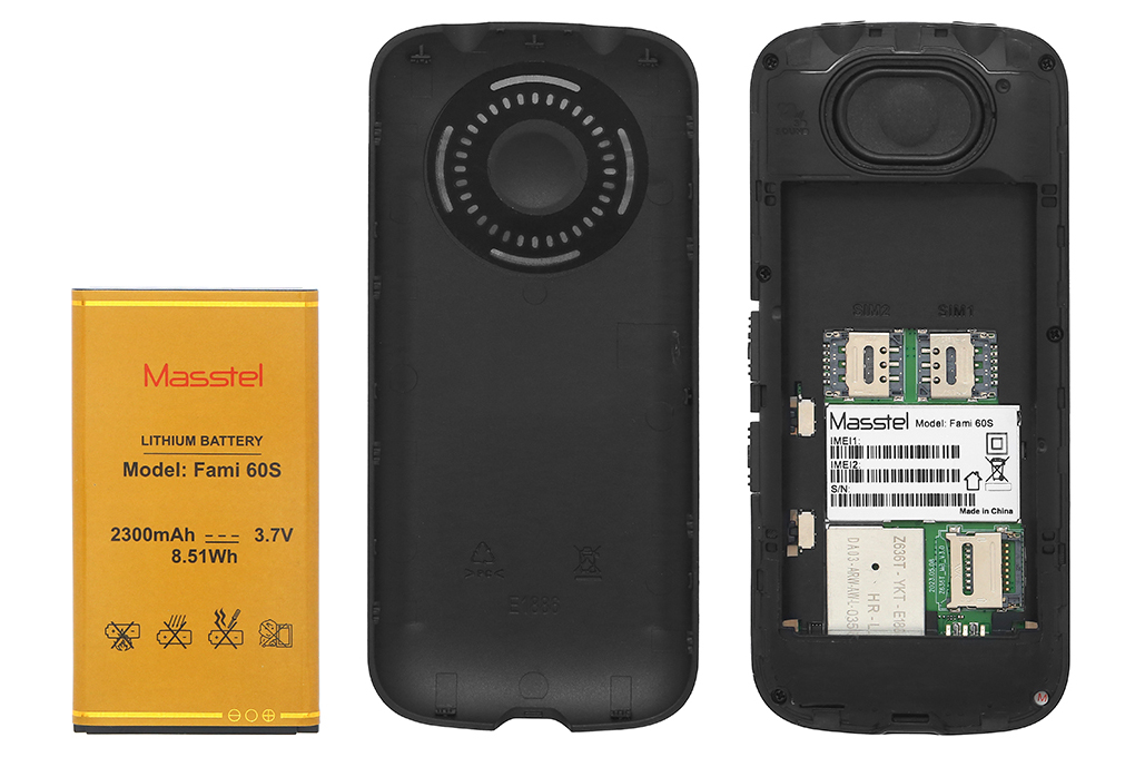 Điện thoại Masstel Fami 60S 4G Đen - 7