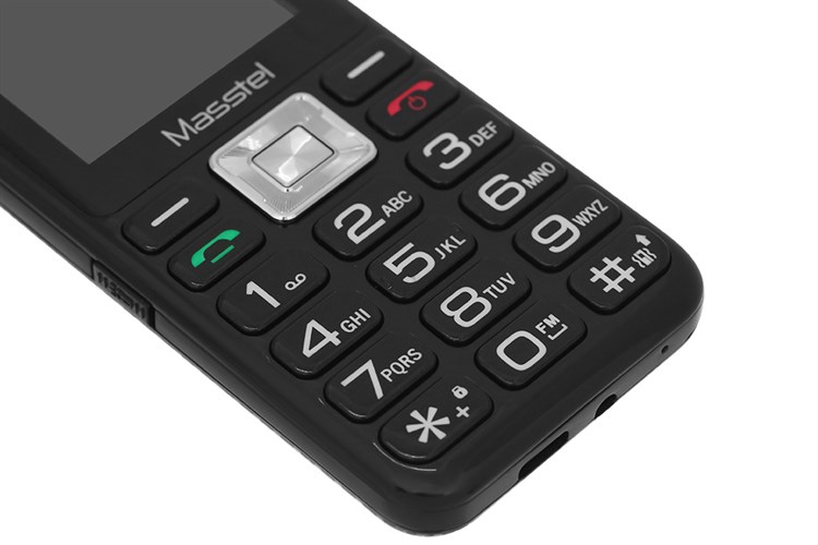 Điện thoại Masstel IZI T6 4G Màu Đen