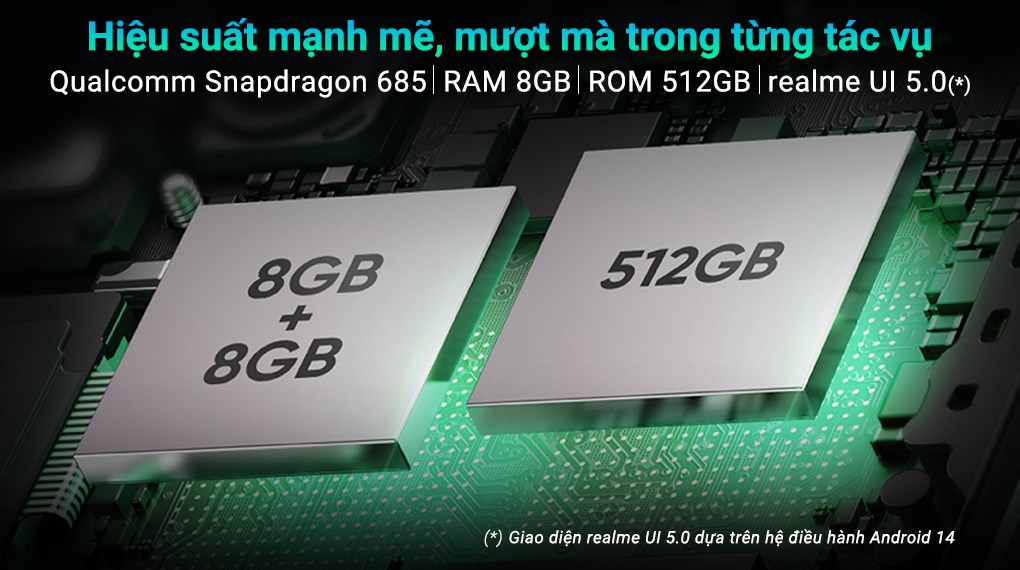 Điện thoại realme 12 8GB/512GB