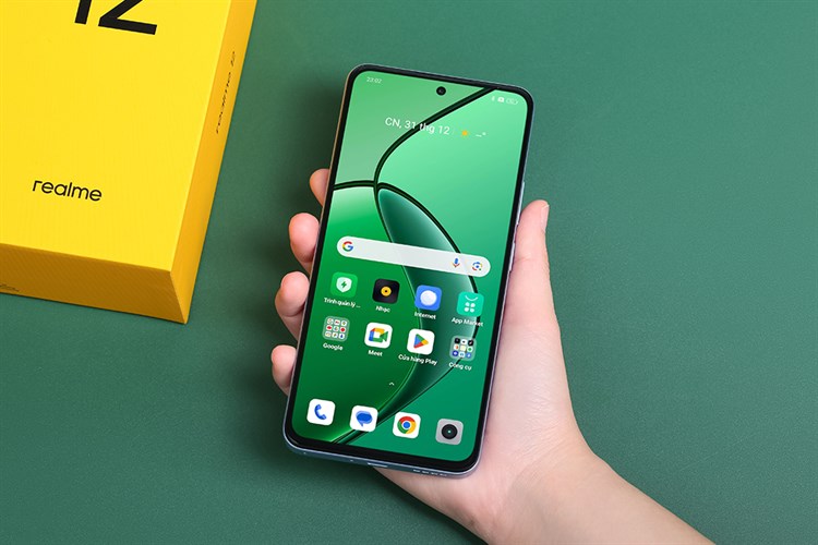 Điện thoại realme 12 8GB/512GB Màu Xanh da trời