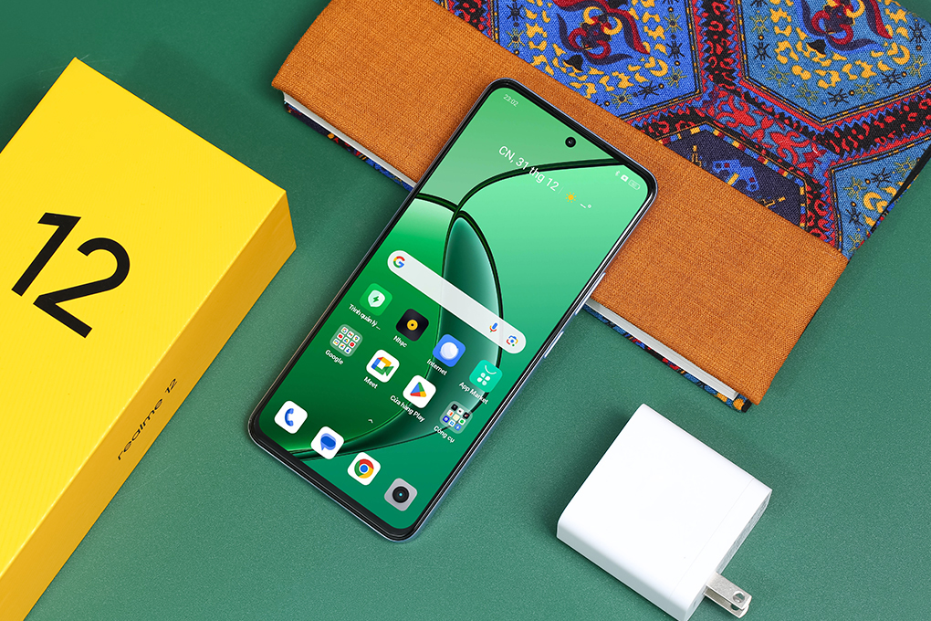 Điện thoại realme 12 8GB/512GB Màu Xanh da trời