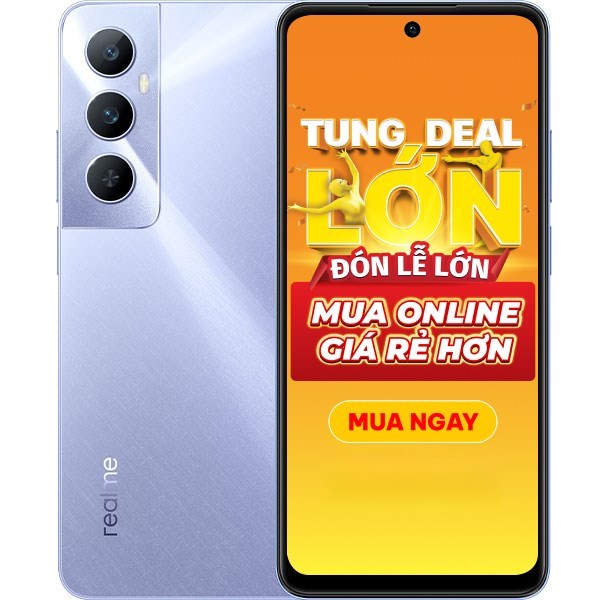 realme C65 5G ra mắt: Chip Dimensity 6300, màn hình 120Hz và giá rẻ