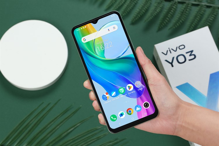 Điện thoại vivo Y03 4GB/64GB Màu Xanh