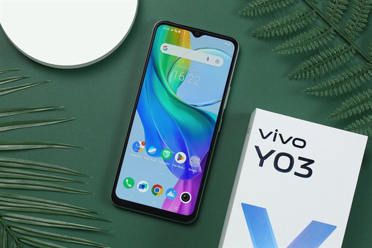Điện thoại vivo Y03 4GB/64GB Màu Xanh