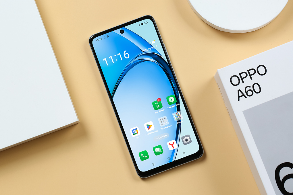 Điện thoại OPPO A60 8GB/128GB Màu Xanh dương nhạt