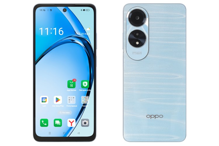 Điện thoại OPPO A60 8GB/256GB Màu Xanh dương nhạt