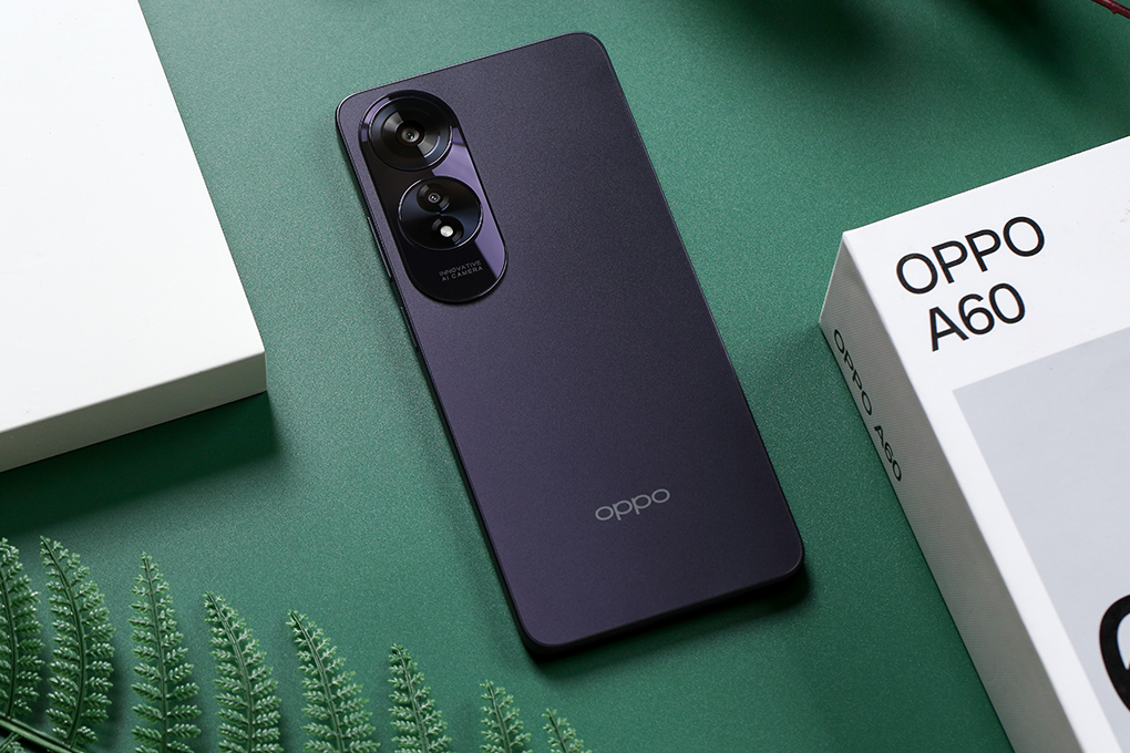 Điện thoại OPPO A60 8GB/256GB Màu Đen - Tím
