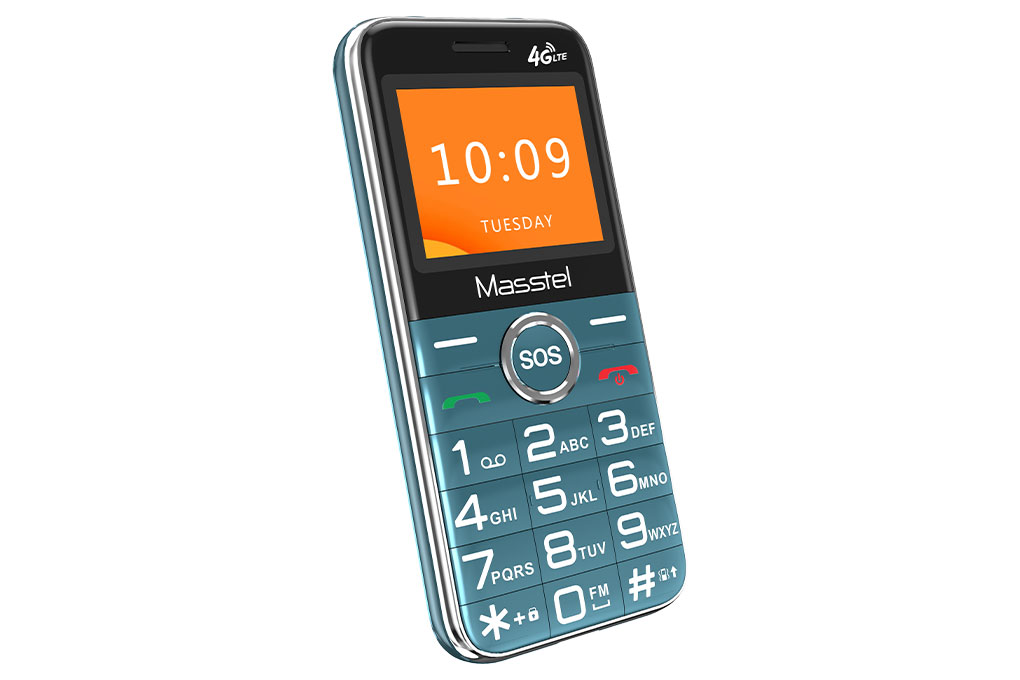 Điện thoại Masstel Fami 50 4G Màu Xanh lá