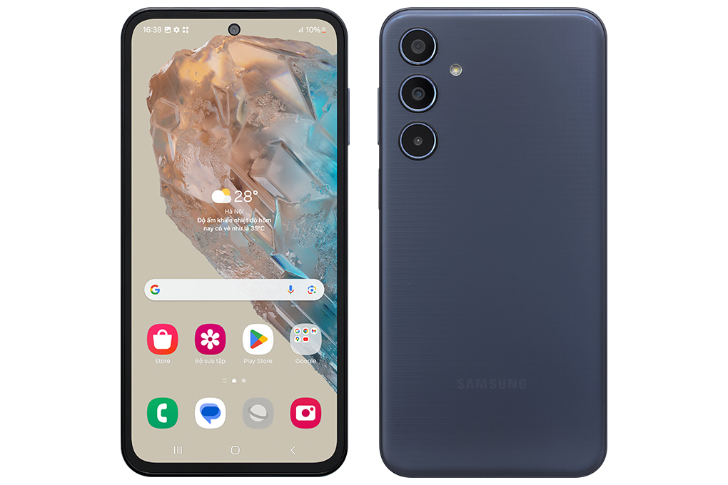 Điện thoại Samsung Galaxy M35 5G 8GB/256GB Màu Xanh Đậm