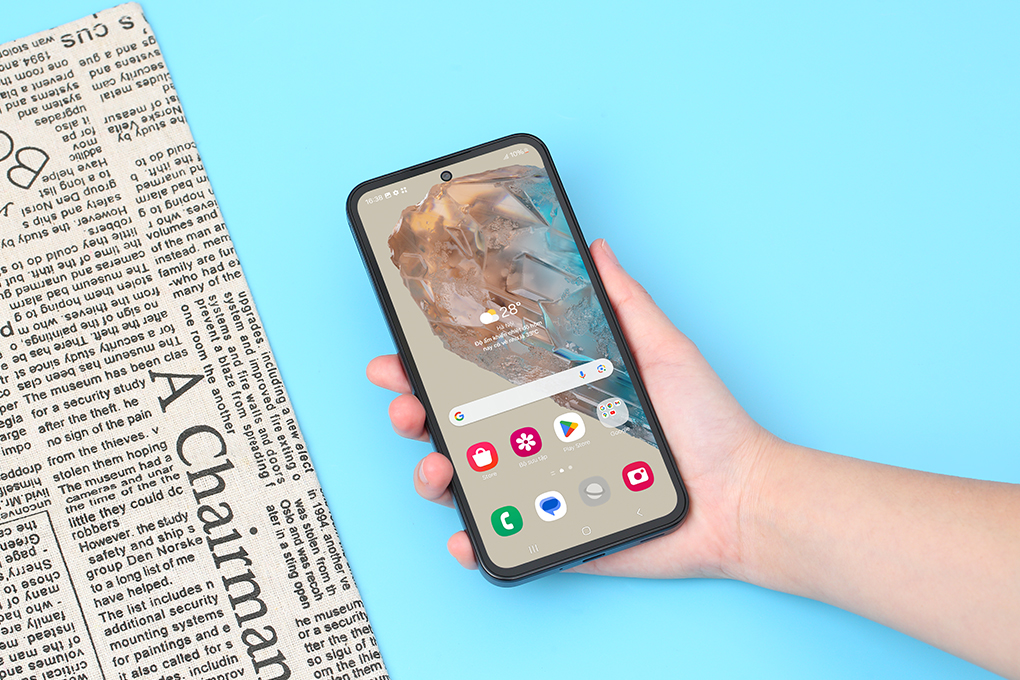 Điện thoại Samsung Galaxy M35 5G 8GB/256GB Màu Xanh Đậm