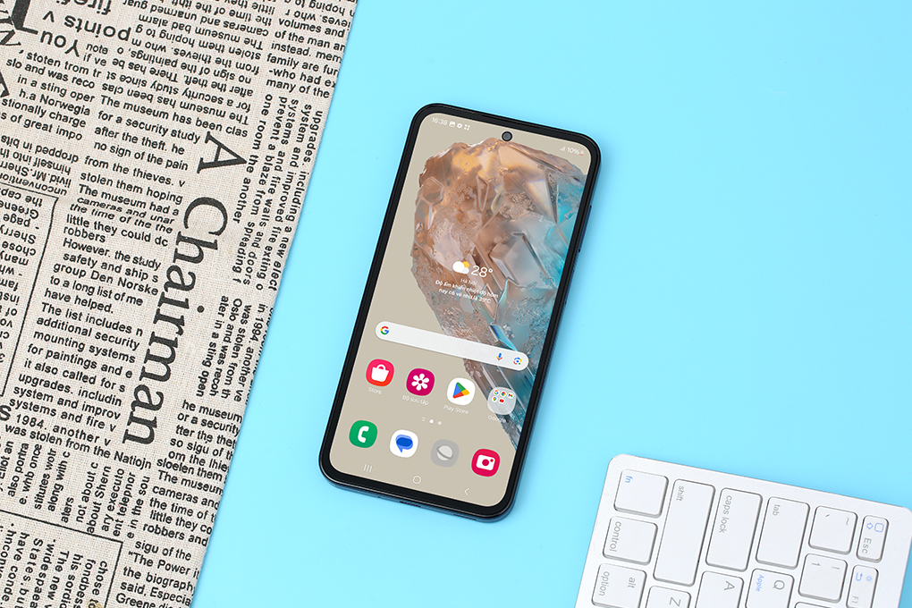 Điện thoại Samsung Galaxy M35 5G 8GB/256GB Màu Xanh Đậm