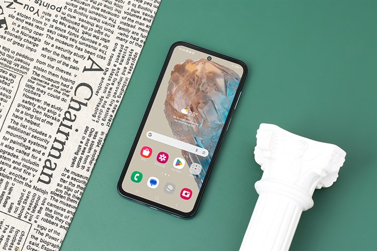 Điện thoại Samsung Galaxy M35 5G 8GB/256GB Màu Xanh nhạt