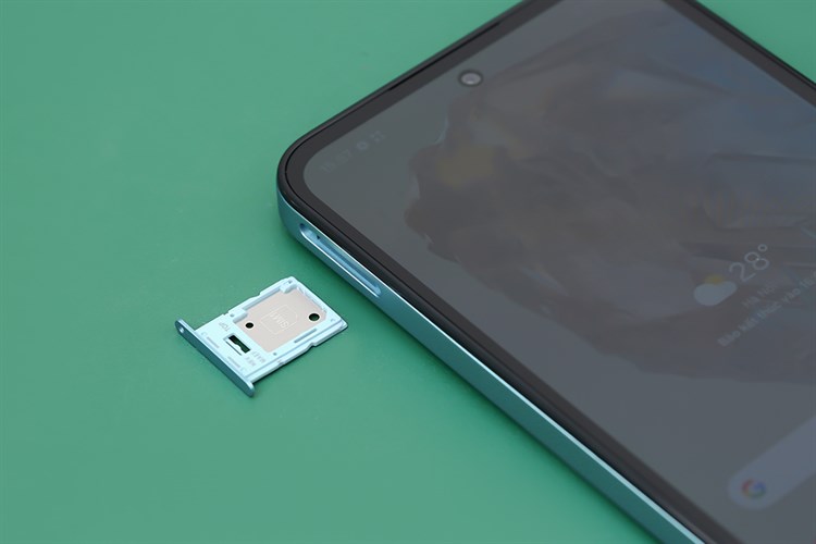 Điện thoại Samsung Galaxy M35 5G 8GB/256GB Màu Xanh nhạt