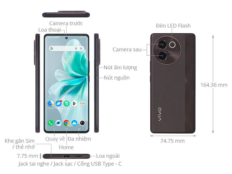 vivo V30e 5G 8GB/256GB