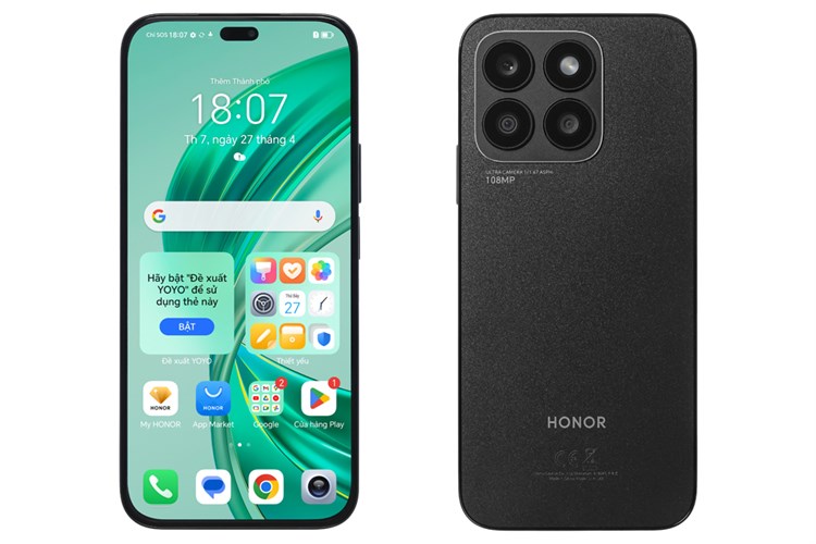 Điện thoại HONOR X8b 8GB/512GB Màu Đen