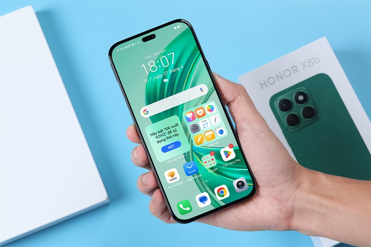 Điện thoại HONOR X8b 8GB/512GB Màu Đen