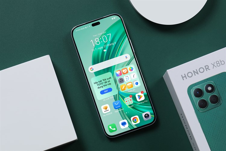 Điện thoại HONOR X8b 8GB/512GB Màu Bạc