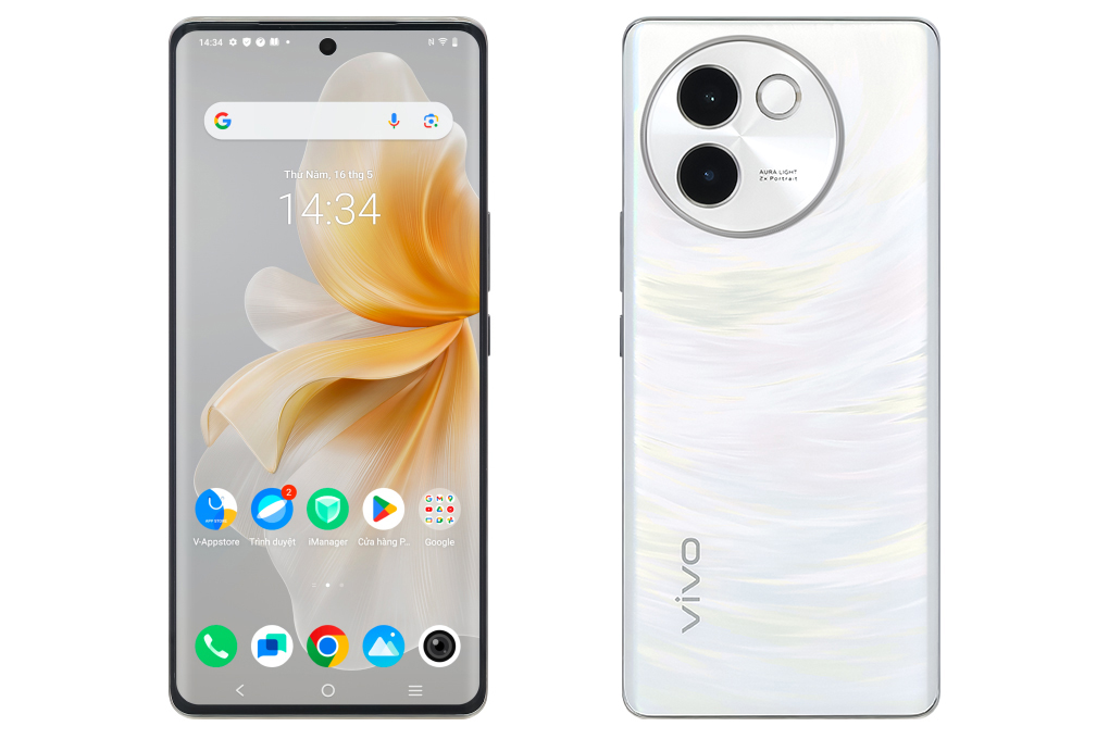 Điện thoại vivo V30e 5G 12GB/256GB Trắng